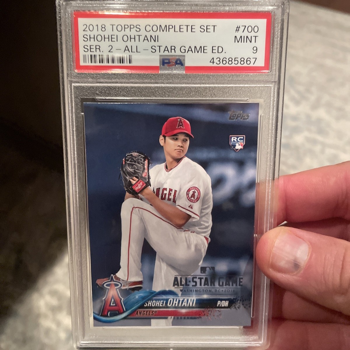 大谷翔平 2018 Topps Complete Set All-Star 2018 Topps - Shohei Ohtani #700 All-Star Game (RC) for sale