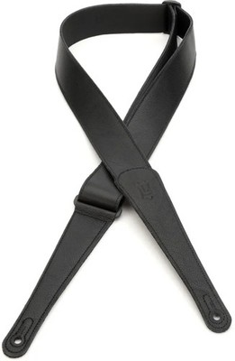 Levy's M7GG Garment Leather Guitar Strap - Black