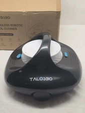 Cordless Robotic Pool Vacuum – 130min Runtime & Flat Pool Cleaner