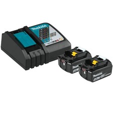 Makita BL1840BDC2X 18V LXT Lithium-Ion Battery and Charger Starter Pack 4.0Ah 