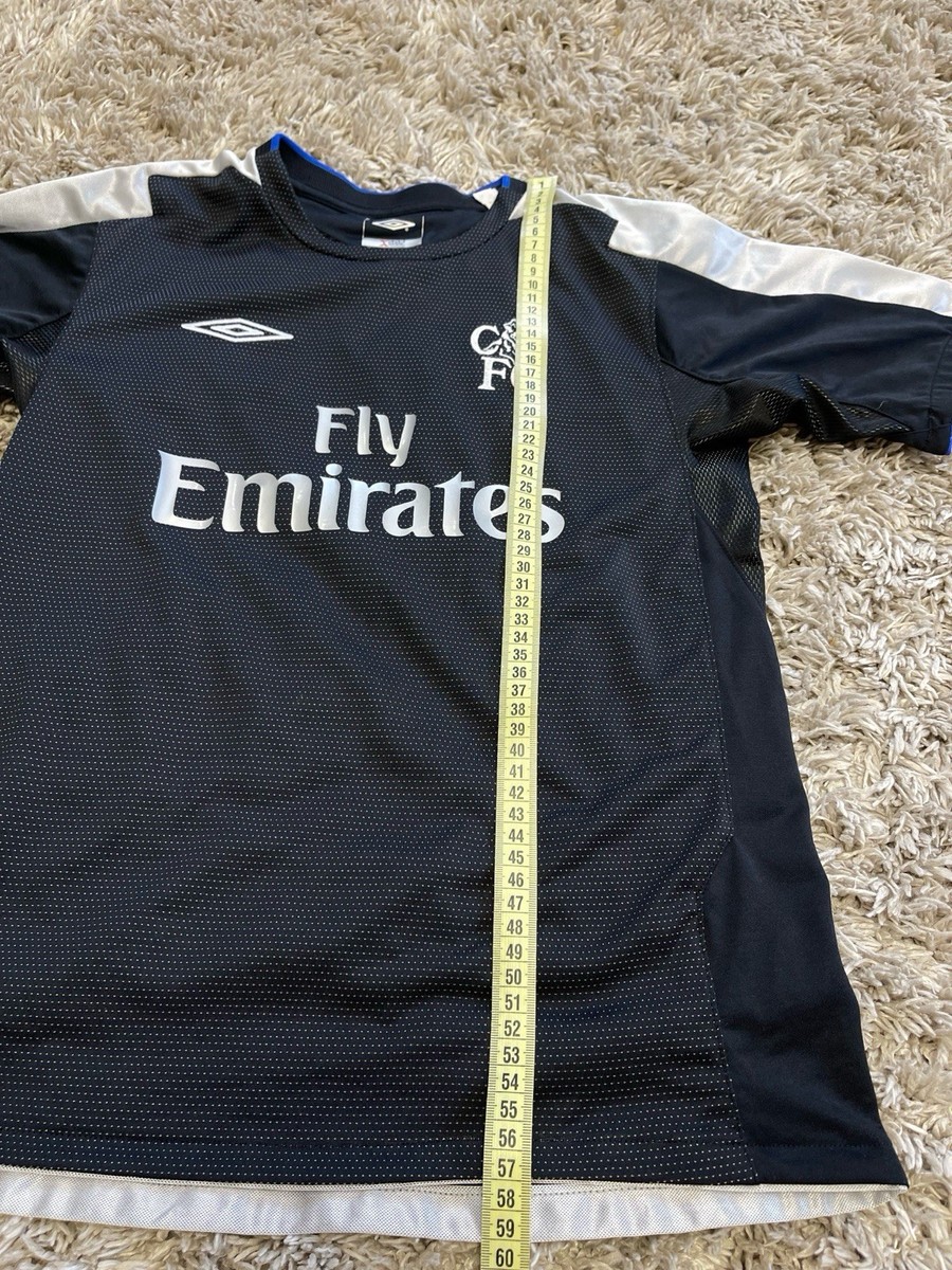 Vintage CHELSEA 2004/2005 Away Boys Football Shirt Jersey UMBRO