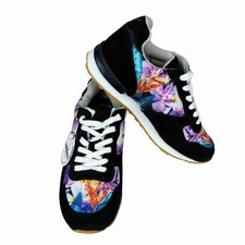 NWT Inkkas Sneakers Women s 6 Multicolor Black Floral Athletic Shoes Casual