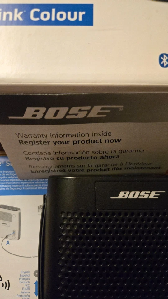 BOSE SoundLink Colour Portable Bluetooth Speaker - Black - Tested & Working - Image 4 of 4