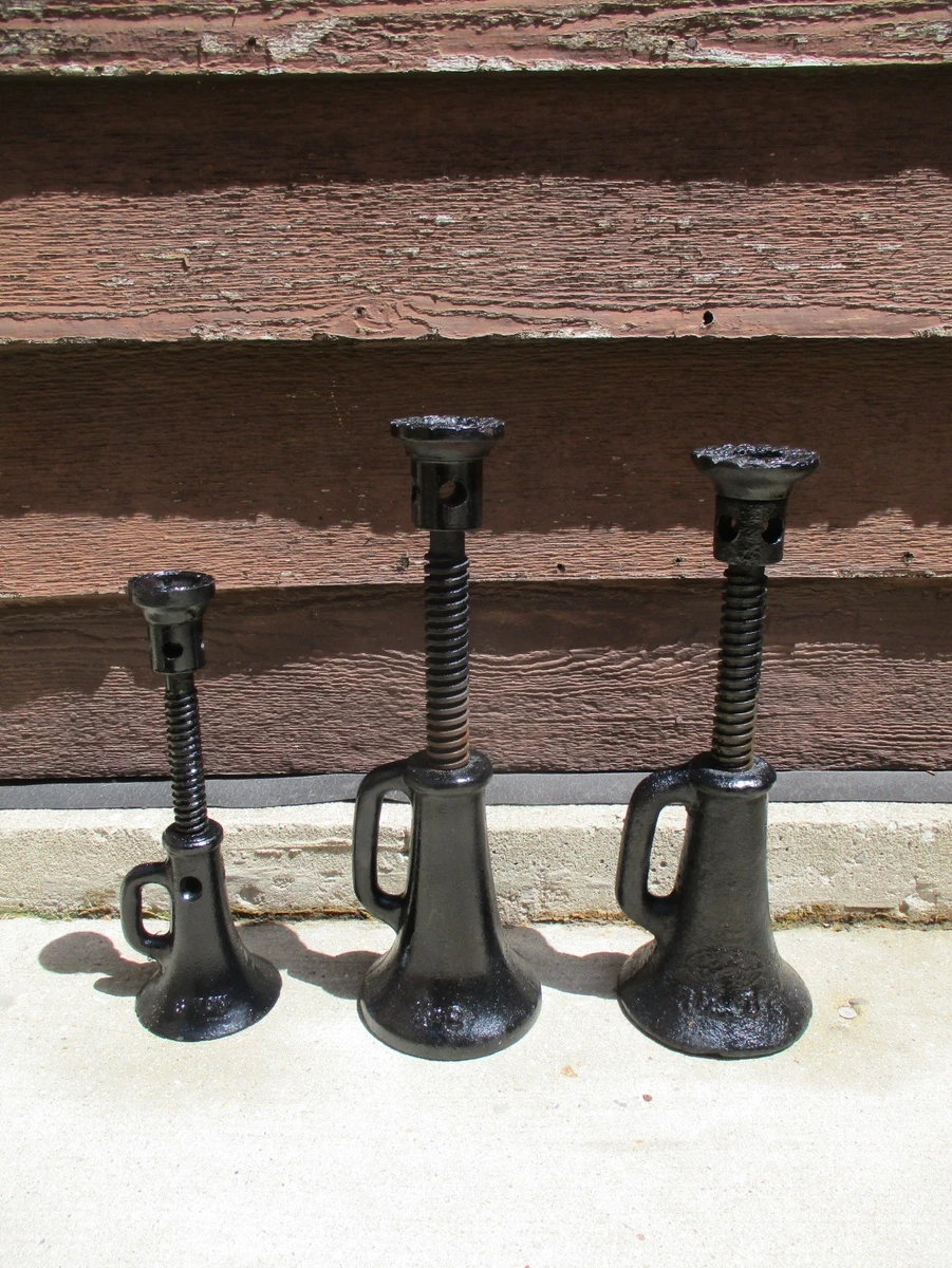 オリバー　アンティーク　鋲打ち　クラシック　２脚セット　05c20 Screw Jack | eBay