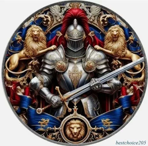 Silver Coin: 2024, American Eagle "Royal Champion" Color -1 oz Fine Silver