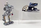LEGO Star Wars AT-RT Walker Speeder Lot w/ 2 Stormtroopers Incomplete