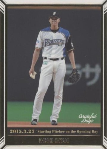 2014 Shohei Ohtani /100 BBM Gold Foil Auto Facsimile PSA9 MINT