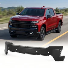 Steel Front Bumper Face Bar For 2019-2022Chevy Silverado 1500 W/ Sensor Holes