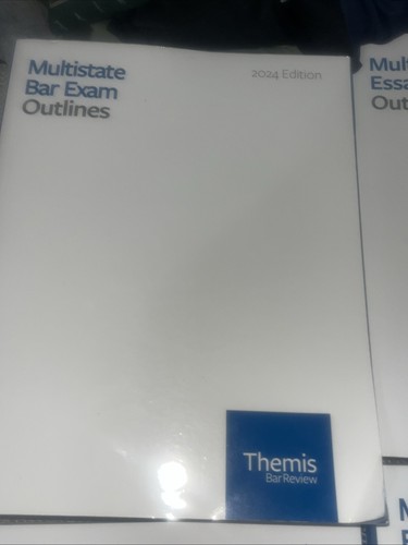 2023 Themis GEORGIA Bar Exam Review Lot 9 Multi state Practice Books Blue book - 第 6/20 張圖片