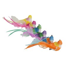 12pcs Artificial Foam Feather Birds DIY Crafts Ornament Home Garden Decor
