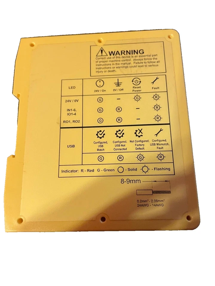 Banner SC10-2roe P/N 806222 ISD Safety Controller 10 Inputs 2 Relay Outputs - Image 3 of 4