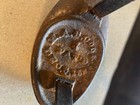Antique flat iron Dec.5,1840 mid 19th century. M.A.B.Cook Patent. Heavy — photo 5