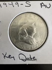 1949-S 50c Franklin 90% Silver Half Dollar - Key Date