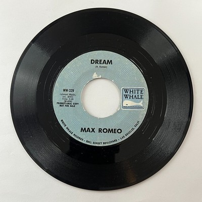 Max Romeo - Wet Dream - White Whale   rare USA promo Reggae