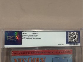 Rare Nintendo NES Open Tournament Golf 1991 CIB PSA Graded 8.5 Still In Shrink!!