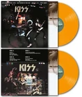 Kiss Live In Davenport Iowa 1975 Orange Colored Double Vinyl Sealed