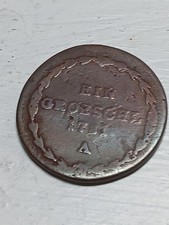 1781 coin Bohemia Austrian mint Ein Grozsche