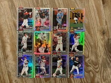Topps 2026 Baseball Series 1 Rainbow Foil & Opening Day Foil 12 Cards