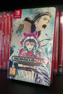 [NEU] Anonymous Code Steelbook Launch Edition Nintendo Switch PAL ESP FRA