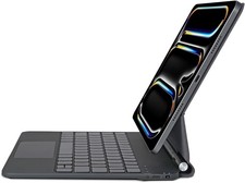 Magic Keyboard for Ipad Pro 13-Inch M4 2024, Easy-Set Magnetic Keyboard Case