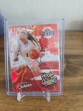 OLIVIA OLSON 2025 LEAF METAL WOMEN  SPORT ORANGE LAVA 1/1 MICHIGAN HOOP QUEENS