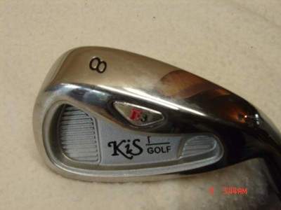 *NEW KiS Golf E3 ''Pink Graphite'' Right Handed Women's or Junior #8 Iron