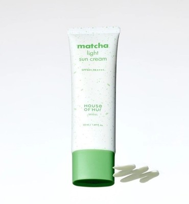 House of HUR Matcha Light Sun Cream | Sunscreen 50ml/1.69fl. oz. SPF50+ PA++++
