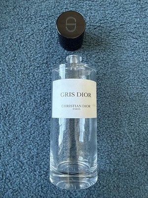 EMPTY BOTTLE Christian Dior Gris Dior 6.8oz