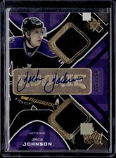 2007-08 SPX Hockey Dual Jersey Auto /999 Erik Johnson #213