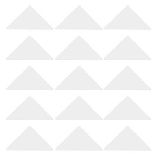 200pcs No Curl Collar Stays Adhesive PVC Invisible Shirt Support Stickers