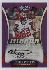 2018 Certified Mirror Signatures Purple /10 Jabrill Peppers #MS-JP Auto yn4