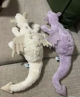 Jellycat Snow Dragon Soft Stuffed Toys Gifts With Tags Free Dust Bag Large 50CM
