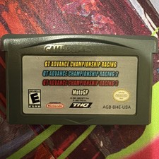 GT Advanced Championship Racing 1/2/3 Gameboy Advance GBA