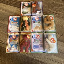 2000 Ty Mcdonald  s Beanie Babies Plush Toys Lot of 5 Sealed In Box Rare
