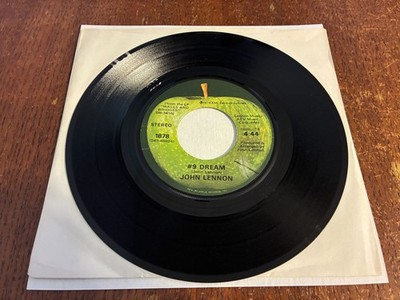 John Lennon '# 9 Dream'  1974 US 7'' Vinyl 45 w/Apple Sleeve  EX/EX