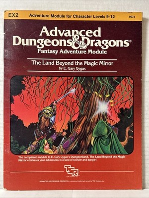 The Land Beyond the Magic Mirror (Advanced Dungeons & Dragons, Module EX2) Gygax