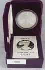 1986-S Proof American Silver Eagle Dollar $1 Box & COA US Mint Bullion OGP