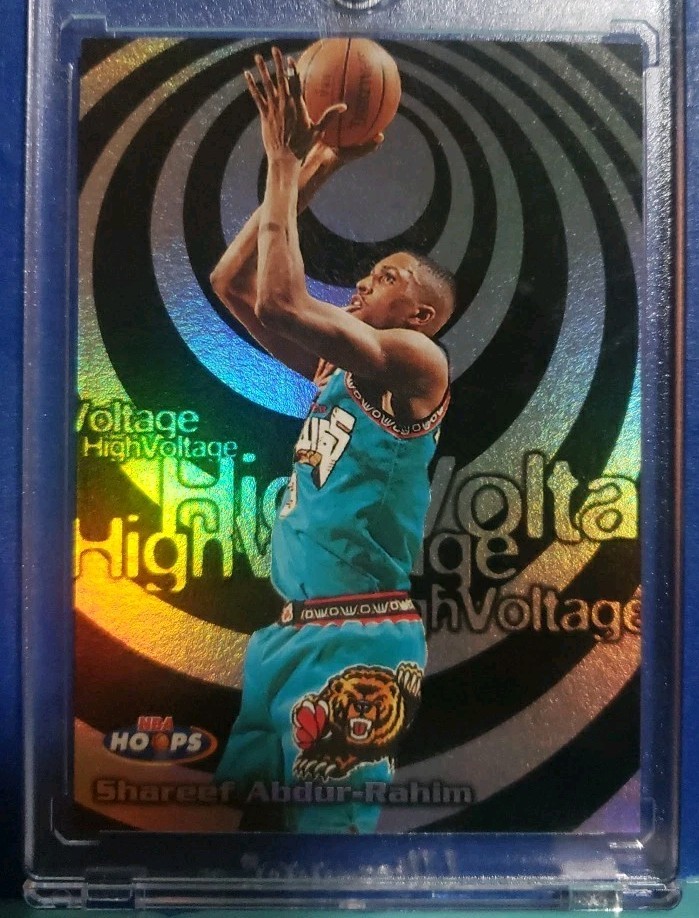 1997-98 NBA Hoops - High Voltage Shareef Abdur-Rahim #6HV
