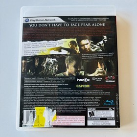 Resident Evil 5 PlayStation 3 PS3 Game CIB M Capcom Horror w/ Manual & Hint Book