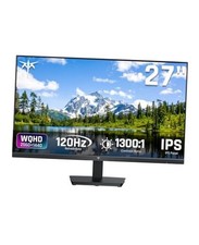 27 Inch Computer Monitor - QHD 2560 x 1440 Display, 27 inch QHD 2K 120Hz IPS