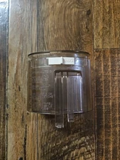 Cuisinart DLC-10 Plus Chute Assembly NO Pusher Amber Replacement Part DLC-118B