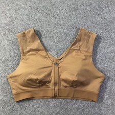 Tommie Copper Shoulder Support Sports Bra Womens 2XL Zip Front Activewear Gym