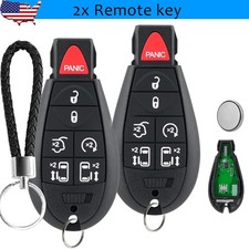 2 Remote Car Key Fob For 2008-2020 Dodge Grand Caravan Chrysler Towncountry 2 Remote Car Key Fob For 2008-2020 Dodge Grand Caravan Chrysler Towncountry