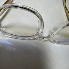 Transparent Horn-Rimmed Glasses