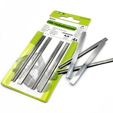 4x Hartmetall Hobelmesser 82mm für Bosch PHO 20-82 / PHO 100 / GHO 40-82 C 