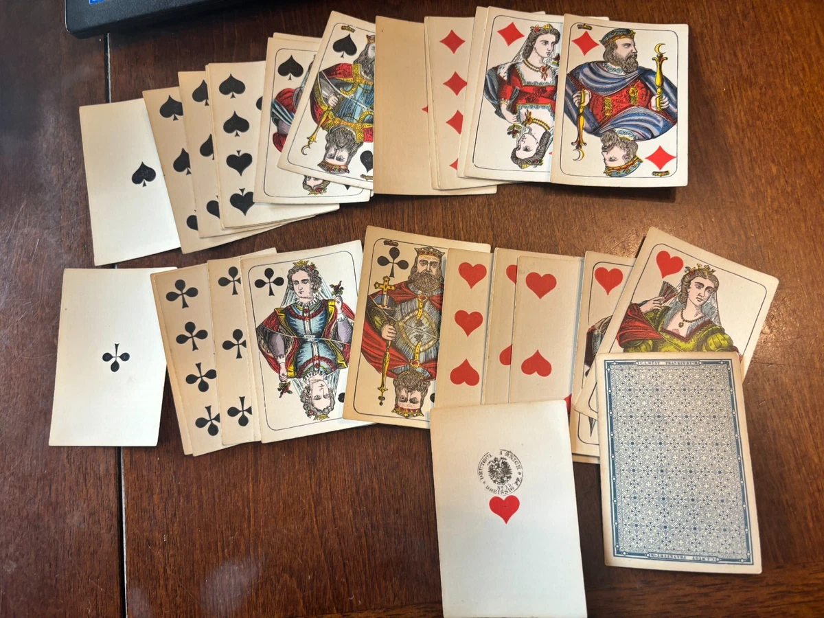 rare playing cards ebay Antique Deck for sale Rare Deck of Playing Cards
