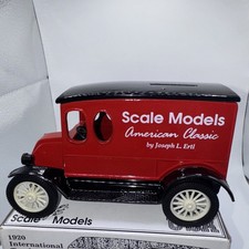 VTG AMERICAN CLASSIC 1:25 SCALE BANK - DIE CAST METAL 1920 TRUCK - By Ertl