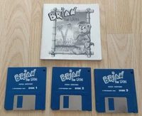 Brian The Lion Game 3x Floppy Disk For Commodore Amiga A500 A600 Computers