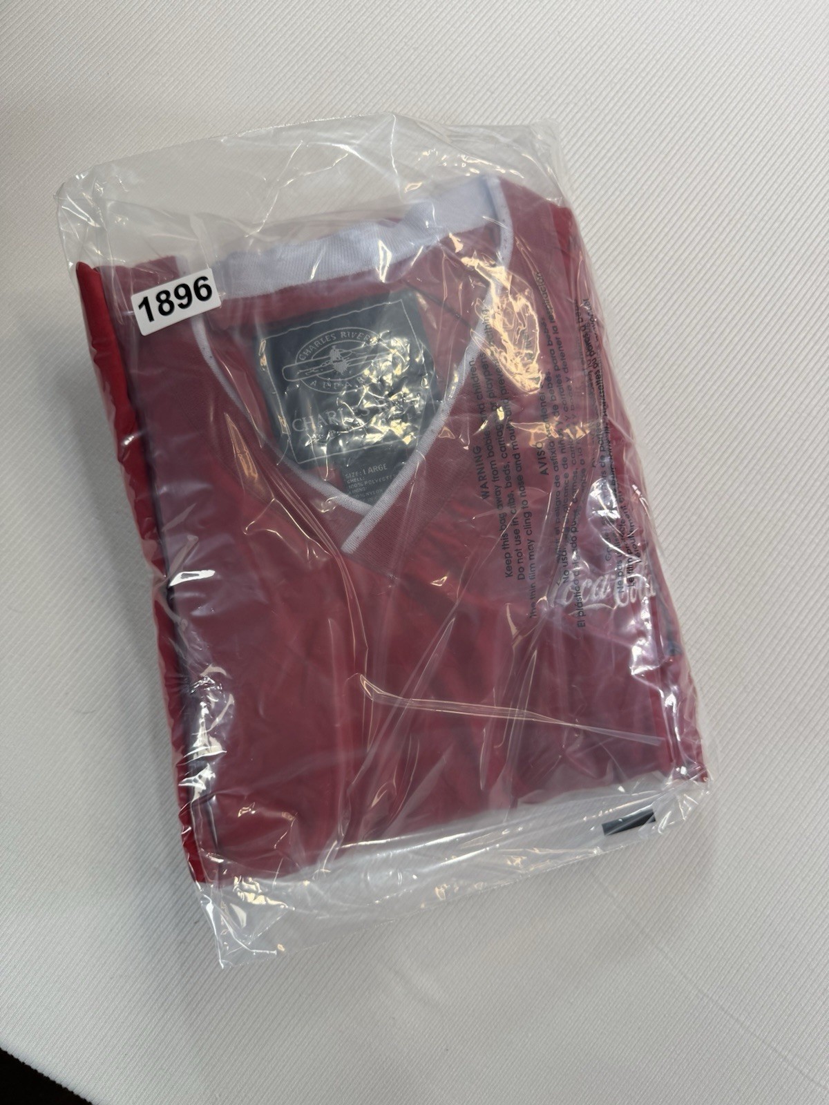 Coca-Cola Charles River Pullover Windbreaker Jack… - image 6