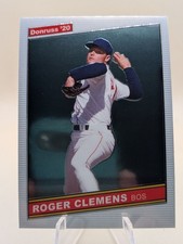 2020 Donruss Optic Baseball Roger Clemens 1986 Retro card #R86-11 Boston Red Sox